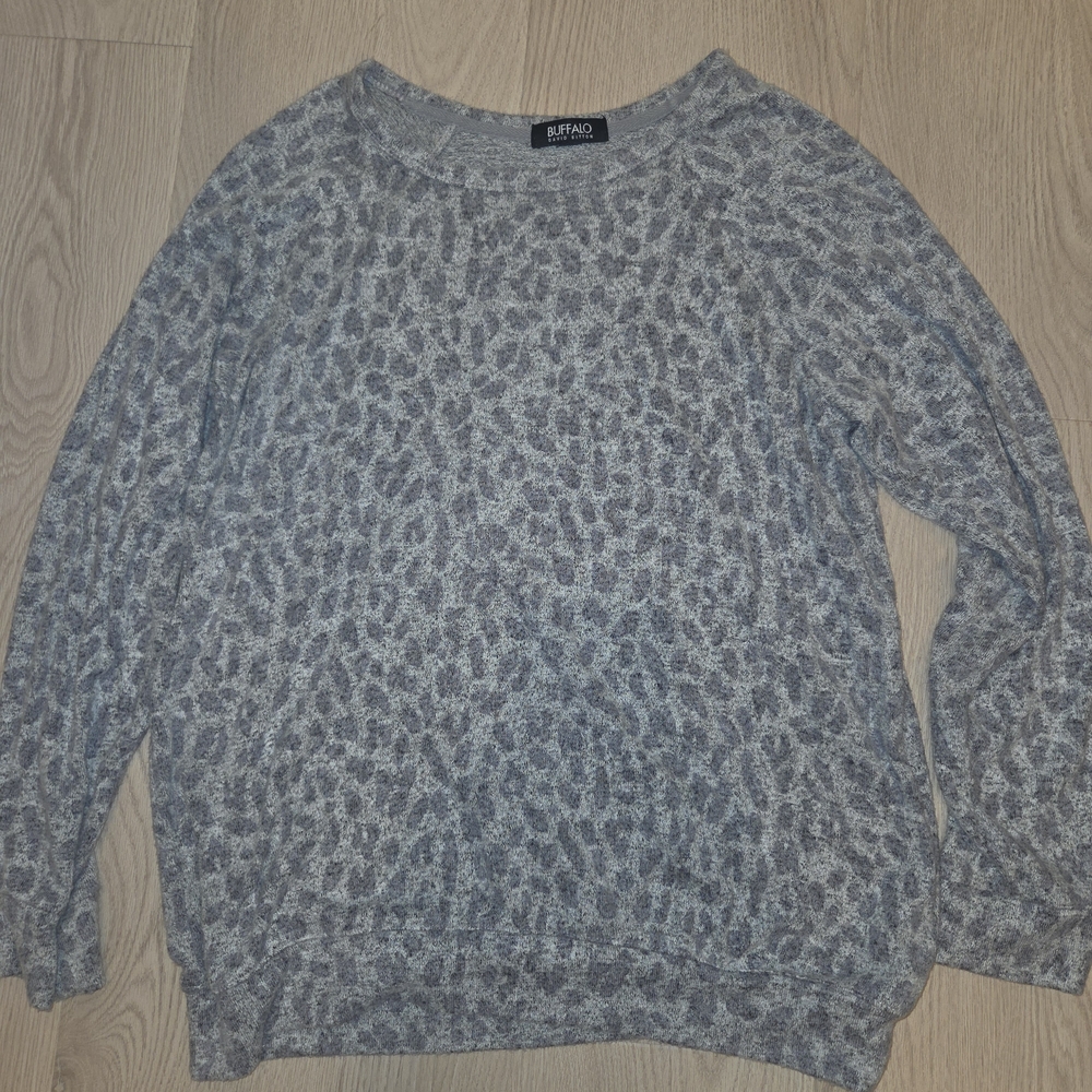 Buffalo David Bitton Leopard Print Women's Sweater